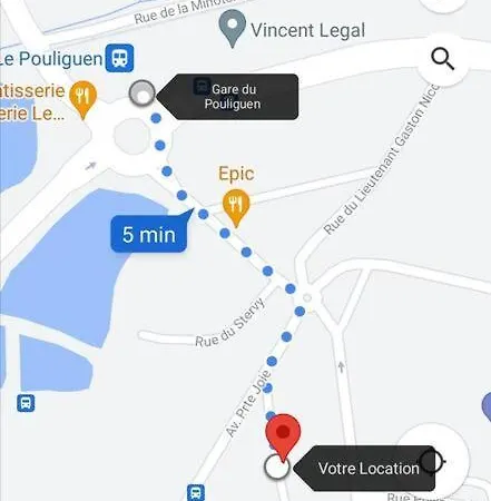 Bord De Proche Du Port 500m De La Baule *