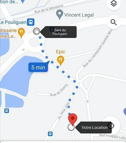 Bord De Proche Du Port 500m De La Baule *